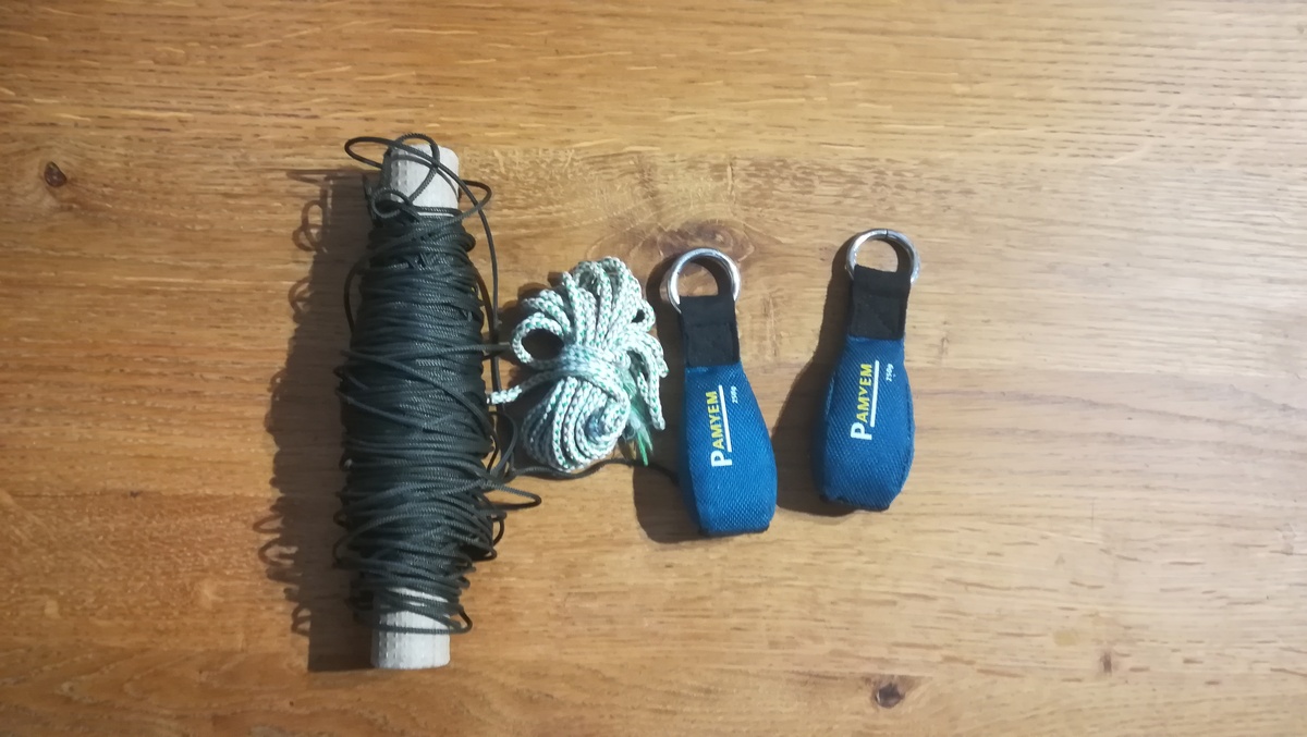 Ropes and throw-bags